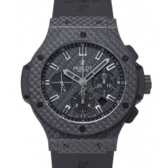 HUBLOT ウブロ ビッグバン コピー 301.QX.1740.RX オールブラック カーボン クロノグラフETA7750搭載